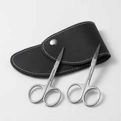 BEZOX premium nail scissors multi-purpose design suits nails, facial hair, and eyebrows