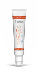 Bezwecken Transitions 2oz creme bottle close-up highlighting paraben-free formula for skincare