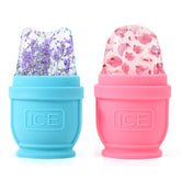 BFASU ice cube roller round head for targeted cool facial massage and puffiness reduction.