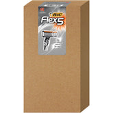 BIC Flex 5 Sensitive 2-pack pack shot highlighting convenient packaging.
