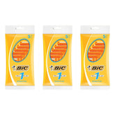 BIC N°1 razor pack in a pouch for convenient on-the-go grooming.