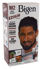 Bigen Ez Color Real Black Kit ingredients with aloe extract and olive oil