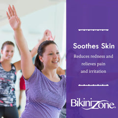 Bikini Zone cream quick-absorbing non-greasy formula may leave skin soft and smooth