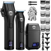 BILLAR Pro clippers front view enables precise home haircuts with professional-grade blades