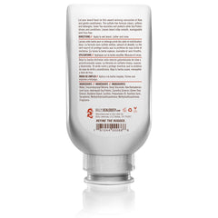 Close-up beard wash lather demonstrates gentle cleansing to detangle and soften beard hair