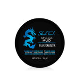 Billy Jealousy Slush Fund Styling Mud jar closeup shows rich texture for lasting hold.