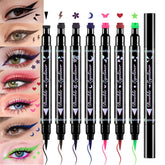 BINGBRUSH double-headed eyeliner pens offer precision and stamp function in one tool.