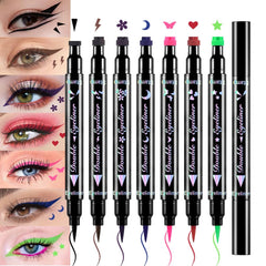 BINGBRUSH double-headed eyeliner pens offer precision and stamp function in one tool.
