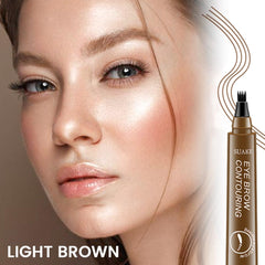 BINGBRUSH Brow Pen demonstrates lift and snatch with precise strokes