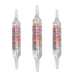 Bio Complex Bioactivo High Shine ampoule application demonstrates precise nourishment for all hair types.