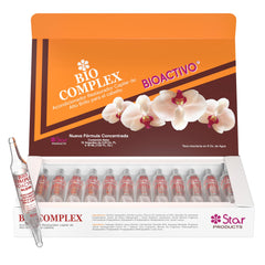 Bio Complex Bioactivo High Shine bottle closeup emphasizes glossy finish and luxurious feel.