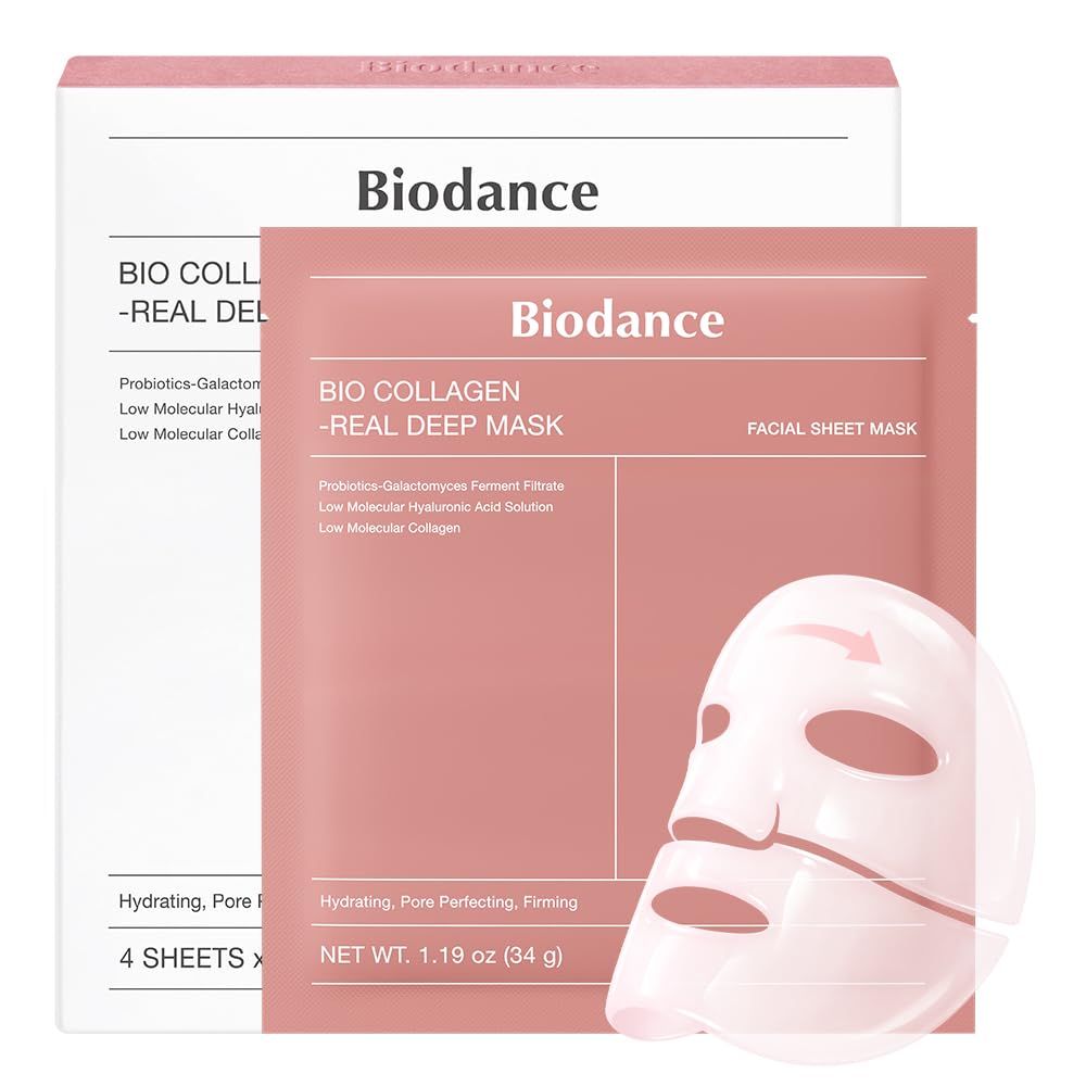 BIODANCE Bio-Collagen Real Deep Mask — pores tightening for refined texture