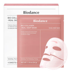 BIODANCE Bio-Collagen Real Deep Mask — pores tightening for refined texture