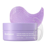 BIODANCE Caviar PDRN Eye Patches packaging, premium travel-ready design for skincare routines