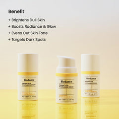 BIODANCE Radiant Vita Cream on skin demonstrates quick absorption and hydration