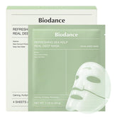 BIODANCE Refreshing Sea Kelp Mask packaging for at-home skincare routine.