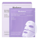 BIODANCE Rejuvenating Caviar PDRN mask packaging highlights premium formula for glowing skin