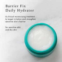 Bioelements Barrier Fix texture close-up shows whipped hydration for dry skin