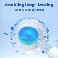 BIOESTHE ice globes glide across skin for soothing massage and reduced puffiness.