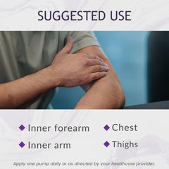 BIOLABS PRO DHEA cream pump close-up for precise dosing
