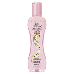 BioSilk Irresistible leave-in bottle front showing weightless conditioning potential