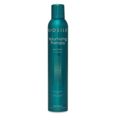 BioSilk Volumizing Therapy strong hold hairspray pump for lasting lift