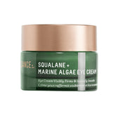 BIOSSANCE eye cream bottle shows hydrating under-eye formula for refreshed skin