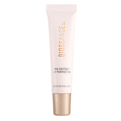 BIOSSANCE Pro-Peptide Lip Perfector swatch shows 24-hour moisture on lips