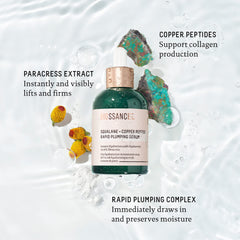 Biossance serum close-up shows lightweight, non-greasy finish