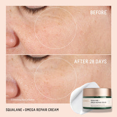 Close-up of hyaluronic acid component in BIOSSANCE Squalane + Omega Repair Cream for moisture retention