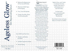 BioTrust Ageless Glow packaging showing plant-based, cruelty-free formulation