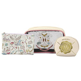 Bioworld Harry Potter Hogwarts Crest large bag with clear panel for easy security checks.