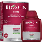 BIOXCIN hair loss shampoo daily care bottle red for daily scalp refresh and vitality