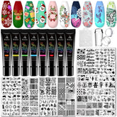 Biutee nail stamping kit box ready for DIY manicures and creativity