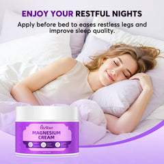 BIYSBER magnesium lotion lavender drops highlight calming scent for unwind routine