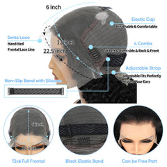 BJVT pre-plucked baby hair detail creates a realistic hairline.