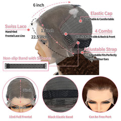 BJVT pre-plucked hairline for natural look