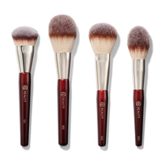 BK BEAUTY Essentials 101 Contoured Foundation brush for airbrushed, streak-free foundation