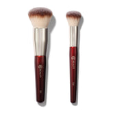 BK BEAUTY Large Buffer 105 closeup for smooth powder buffing and seamless finish