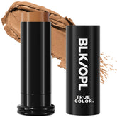 Black Opal foundation stick Topaz packaging shown for portable full-coverage makeup on the go