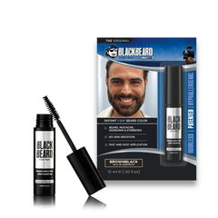 Blackbeard for Men instant beard color bottle for quick, temporary color on beard and sideburns