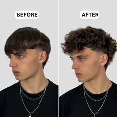 BlackMask Sea Salt Spray application on hand, demonstrating easy spray control.