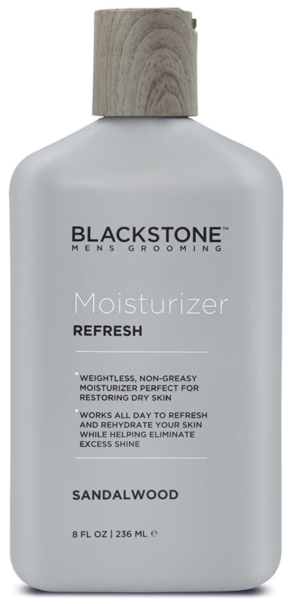 Blackstone men's grooming refresh jar closeup highlights lightweight hydration