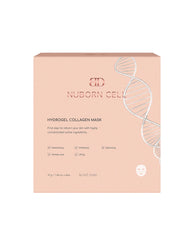 BLANC DUBU Nuborn hydrogel mask closeup shows cooling hydration for skin