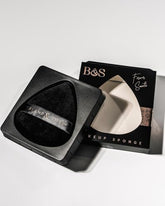 Blend and Snap large velour triangle puff for quick face coverage