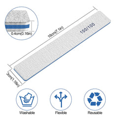 BLESWIN Emery board square thick design for sturdy filing