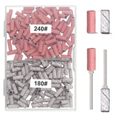 BLESWIN mini sanding bands with 3mm mandrel set for precise nail shaping
