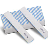 BLESWIN Nail Files 100/100 grit pack blue for acrylic shaping and durability