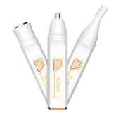 BLIBEE 3-in-1 face shaver main view for versatile grooming on nose and brows