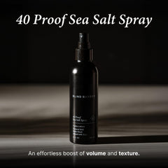Blind Barber sea salt spray hair waves demonstrates natural volume and textured definition.